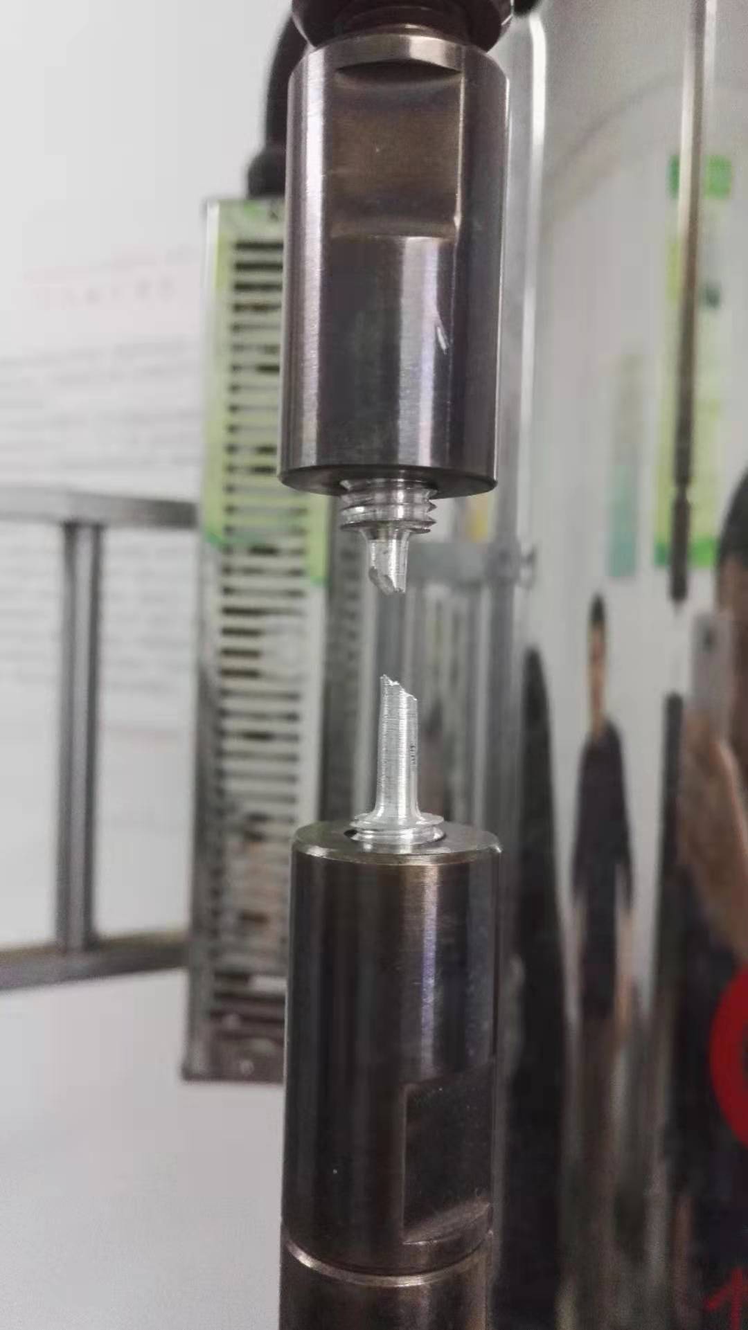 a picture during the lab